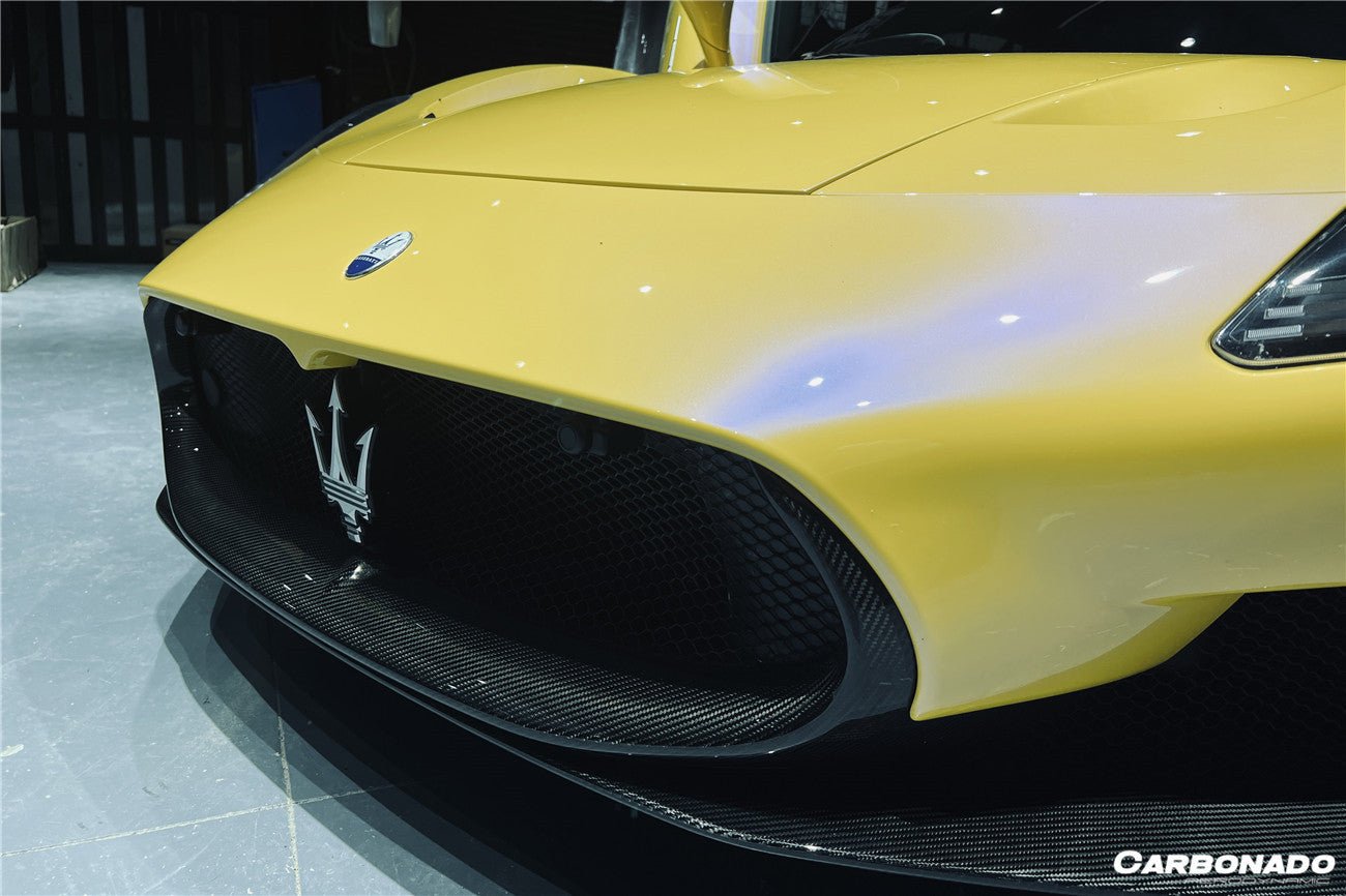 2020-2025 Maserati MC20 OE Dry Carbon Fiber Front Lip